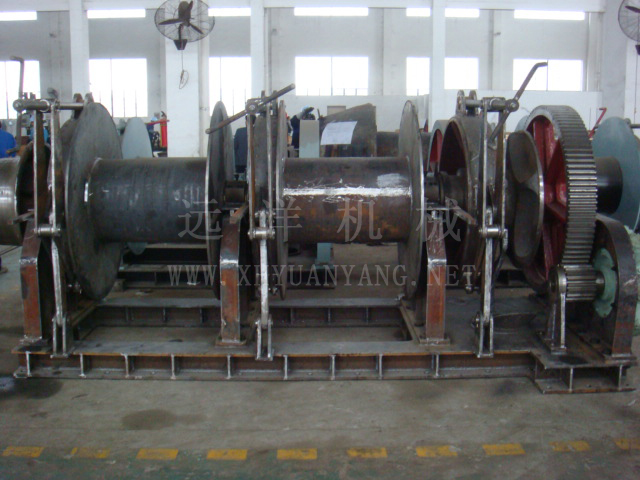 單鏈輪雙卷筒錨機010